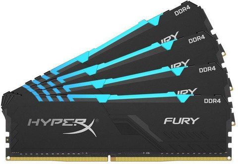 HyperX FURY RGB DDR4 8 GB (Quad Channel) PC (Kingston 8GB RGB DDR4