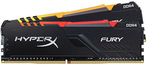 HyperX FURY RGB DDR4 8 GB (Quad Channel) PC (Kingston 8GB RGB DDR4