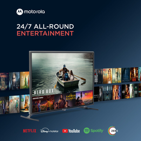 ℳᎯℜᎽ✴︎ MOTOROLA ZX2 80 cm (32 inch) HD Ready LED Smart Android TV with