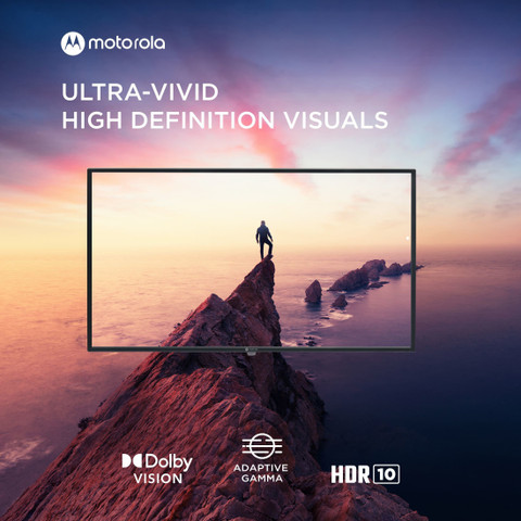 MOTOROLA ZX2 80 cm (32 inch) HD Ready LED Smart Android TV with