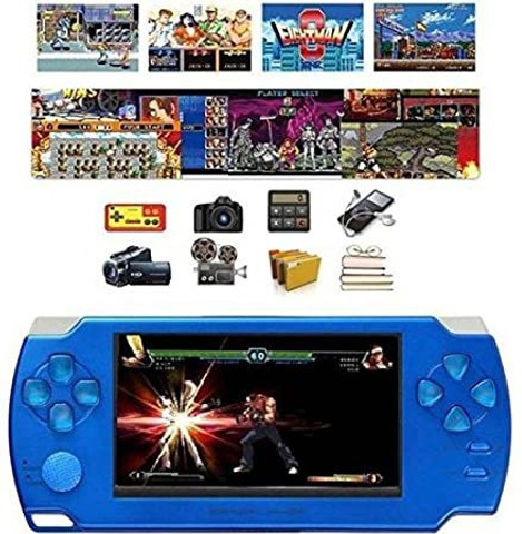 Medaline Blue PSP gaming console with Music, Alarm, videos BL_714