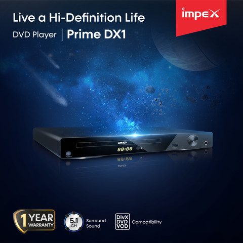 AAA DVD 1st〜5th IMPEX PRIME DX1 5.1 inch DVD Player - IMPEX : Flipkart.com
