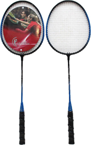 Lekh Enterprise I Zoom - Badminton Racquet Combo (Set of 2)(BLUE