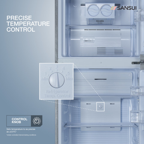 Sansui 308 L Frost Free Double Door 2 Star Refrigerator Online at