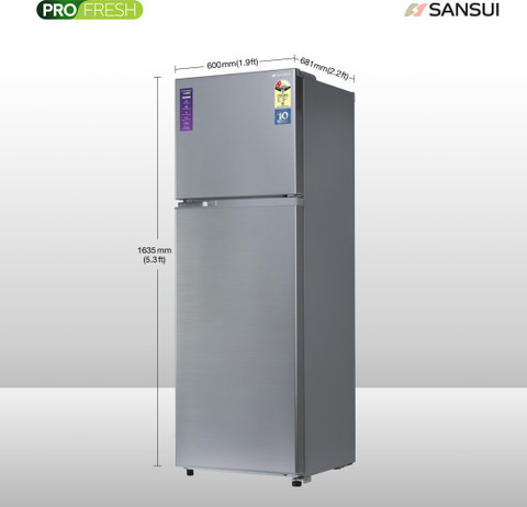 Sansui 308 L Frost Free Double Door 2 Star Refrigerator Online at