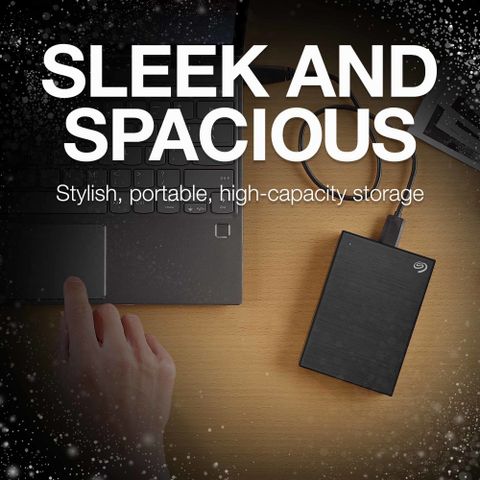 Seagate Backup Plus Slim 1 TB External Hard Disk Drive (HDD