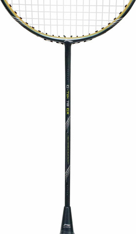 LI-NING G-TEK 78 GX Graphite Strung Badminton Racket Blue, Gold