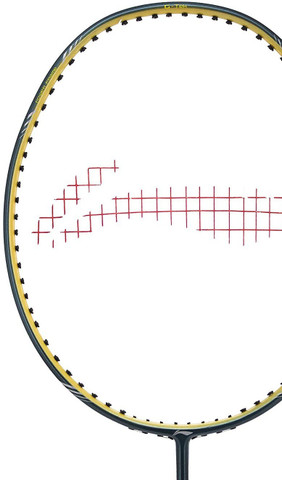 LI-NING G-TEK 78 GX Graphite Strung Badminton Racket Blue, Gold