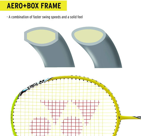YONEX Arc Saber Light 10i Strung RacquetWith BG 66 Ultimax String