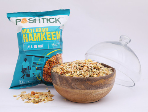 POSHTICK All in One Roasted Protein Rich Healthy Snacks Price in India ...