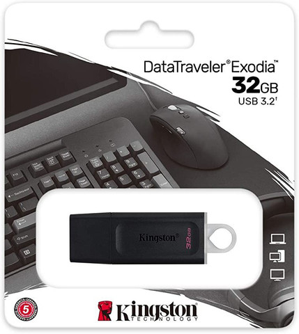 KINGSTON DTX/32GB 32 GB Pen Drive Compatible with Desktop Computer