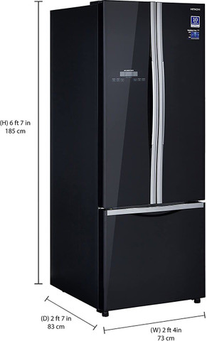 Hitachi 451 L Frost Free Triple Door 5 Star Refrigerator Online at