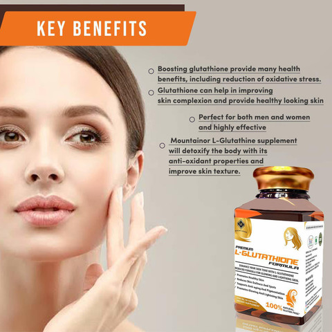 l glutathione benefits for skin Glutathione Capsule 60 Pcs, Protect Liver Health & Skin Care Capsules（1  Pack）