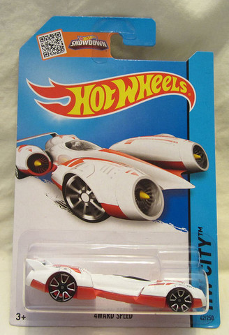 HOT WHEELS 4Ward Speed Red/White 42/250 2015, HW CITY, RARE
