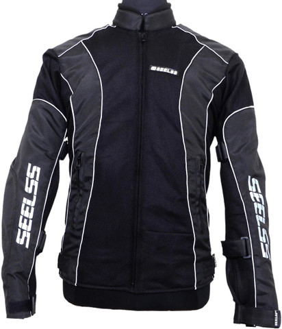 SEELSS KK 14025_Black_XXL Riding Protective Jacket Price in