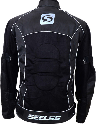 SEELSS KK 14025_Black_XXL Riding Protective Jacket Price in