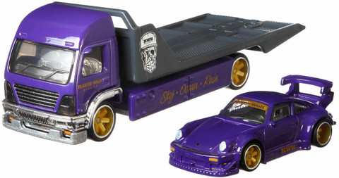 HOT WHEELS TEAM TRANSPORT - RWB PORSCHE 930 AERO LIFT - TEAM
