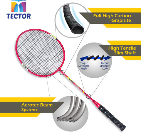 Tector Sportz S916 I Zoom Badminton Racquet Badminton Racquet