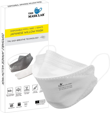 The Mask Lab The Mask Lab N95 FFP2 Japanese Willow (Pack of