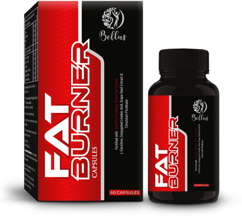 Bellus Fat Burner Capsules With L Carnitine, Chromium Picolinate, CLA Price  in India