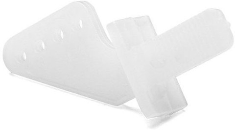 50 Pièces De Corniers De Contrôle Micro Pour Avion RC - Blanc, 0,87 X 0,31 Pouce, Neuf