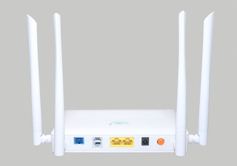 NETLINK GPON ONT 2GE+1POTS+AC WiFi (HG323DAC) 4Antenna Dual Band Router ...