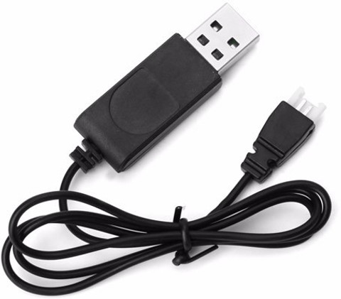 LineOn 3.7V USB Lipo Single Battery Charger cable plug for Syma