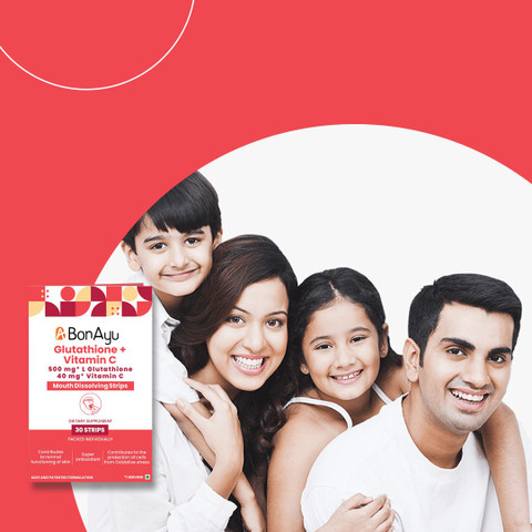 bonayu Glutathione + Vitamin C Mouth Dissolving Strips Price in India