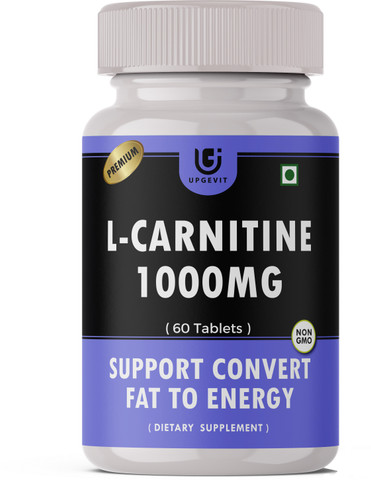 UPGEVIT L-Carnitine 1000mg for Support Weight Loss, Fat Burner, Muscle  Recovery Price in India - Buy UPGEVIT L-Carnitine 1000mg for Support Weight  Loss, Fat Burner, Muscle Recovery online at Flipkart.com
