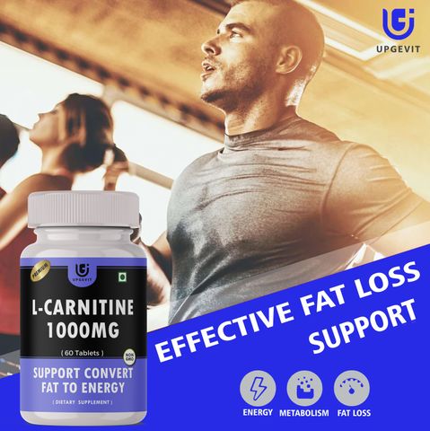 l carnitine 1000 mg weight loss UPGEVIT L-Carnitine 1000mg for Support Weight Loss, Fat Burner, Muscle  Recovery Price in India