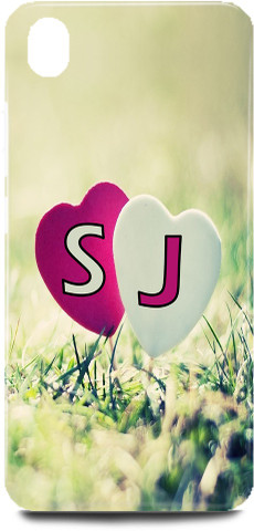 MS STYLISH Back Cover for Vivo Y90/1908,S Loves J Name,S Name, J