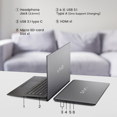 Vaio SE Series Intel Core i5 8th Gen 8265U - (8 GB/512 GB SSD