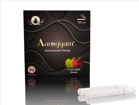 Aarogyam Herbals Tobacco Free and Nicotine Free Cigarette For Relieve  Stress and Mood Enhance Product - Smoking Cessations Price in India