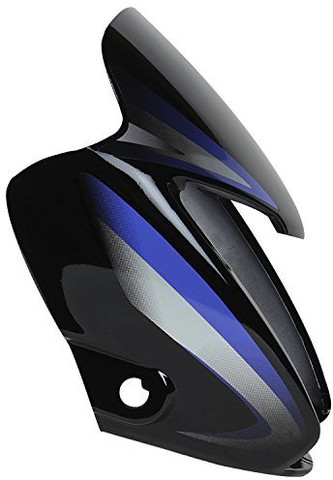zalak Headlight Visor for Splendor NXG (Black and blue) Bike