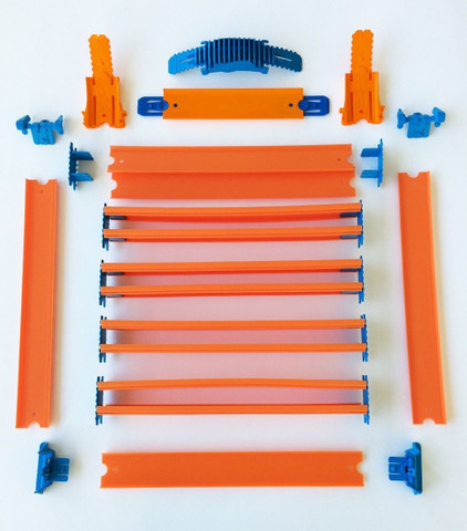 HOT WHEELS Rack & Track Car Case, Cars Not Included - Rack & Track...
