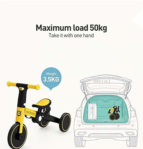 Vasoya Enterprise 4 in 1 Kids Bicycle/Tricycle/Cycle for 1-5 Years