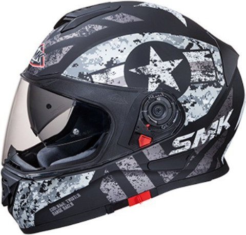 SMK MA266 Twister Captain Graphics Pinlock Fitted Full Face Helmet