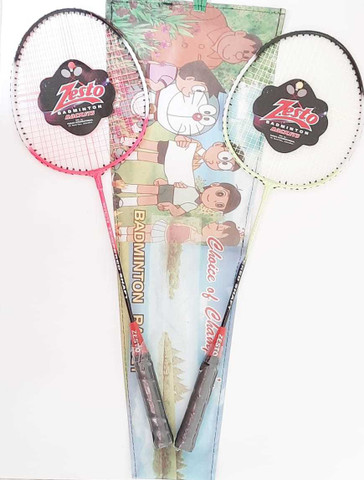 Zesto Sports Combo with Full cover Badminton Racquet with 1 pc