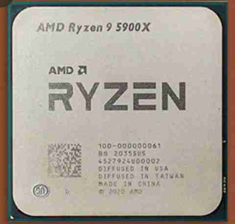 AMD Ryzen 9 5900X 3.7 GHz AM4 Socket 12 Cores Desktop Processor