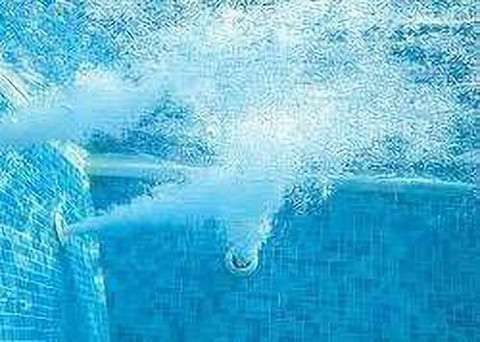 Watertech systems Swimming Pool Wall Inlet Eyeball, White Vacuum