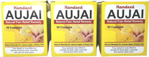 Capsules Hamdard Aujai - 60 Gélules - Soulagement Douleurs Naturel - Péremption 2028