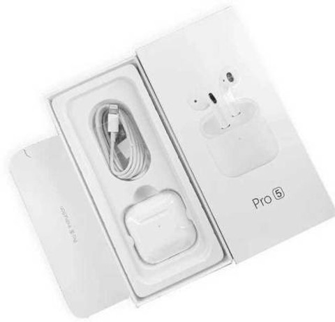 Wiofy AIR PODS PRO5 Earbuds with Wireless charging Bluetooth