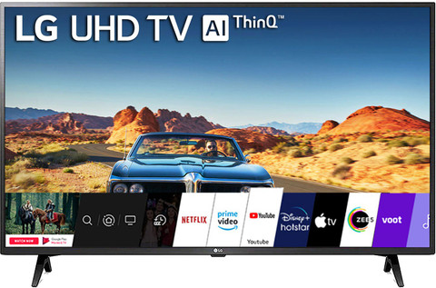 送料込み/LG TV 43インチ LG 108 cm (43 inch) Ultra HD (4K) LED Smart WebOS TV Online at