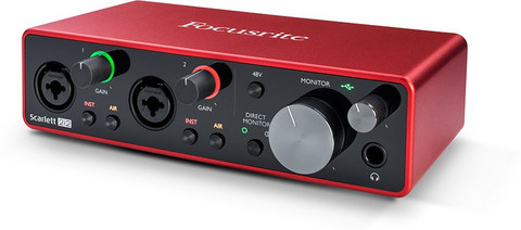 【即日発送‼️】Focusrite Scarlett 2i2 (gen. 3) FOCUSRITE SCARLETT 2i2 3RD GEN Audio Interface Price in India