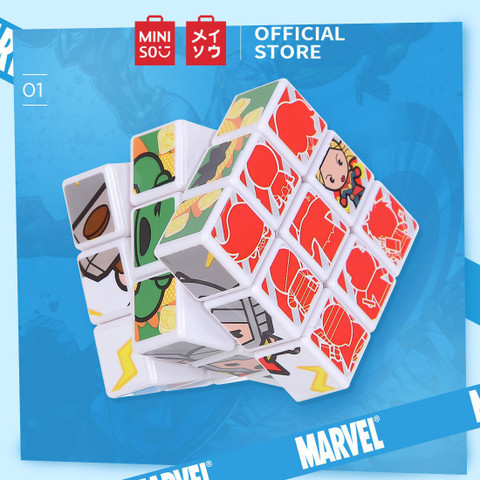 【もりもり】PET MARVEL Magic Cube MINISO MARVEL 3x3 Magic Cube, Type C - MARVEL 3x3 Magic Cube, Type