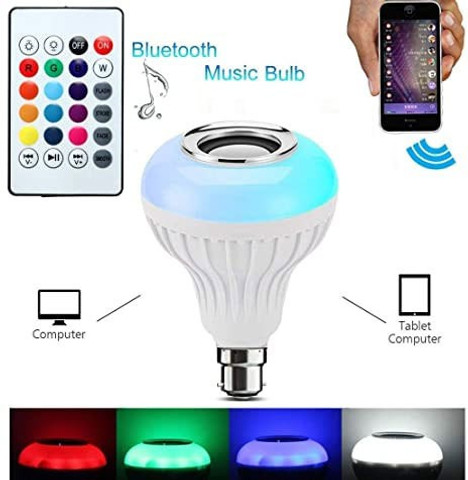 Buy BAGATELLE Top Ratting Led Light Stereo Bluetooth Smart Music Bulb Speaker 5 W Bluetooth Speaker Online from Flipkart.com