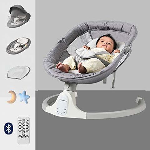 StarAndDaisy Newborn Electric Baby Automatic Swing Rocker Cradle with ...