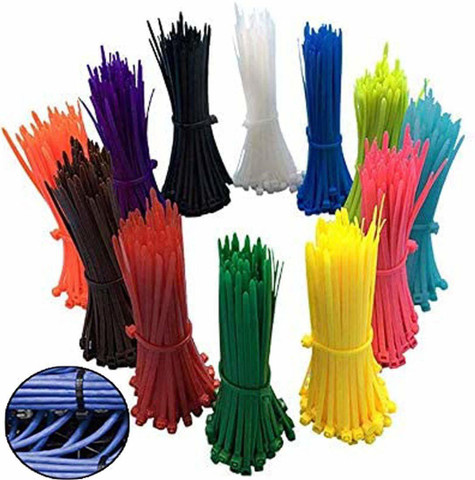 100 Pcs Reusable Zip Tie Wrap Strap Plastic Ties Wire Nylon Cable Ties May Loose Slipknot Tie Buy cheaply on