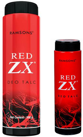 RAMSONS red zx deo talc 300g + red zx deo talc 100g - Price in