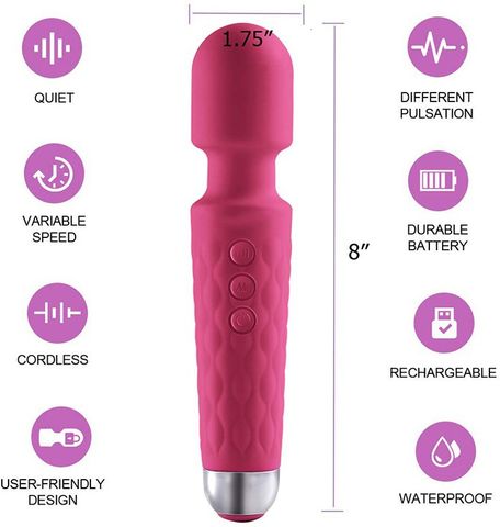 AltiCare SRWM-P6 Multi Speed Cordless Rechargeable Vibrator Massage for  Female Personal Body Massagers Machine With Vibration modes & Water  Resistant - Red Massager - AltiCare : Flipkart.com